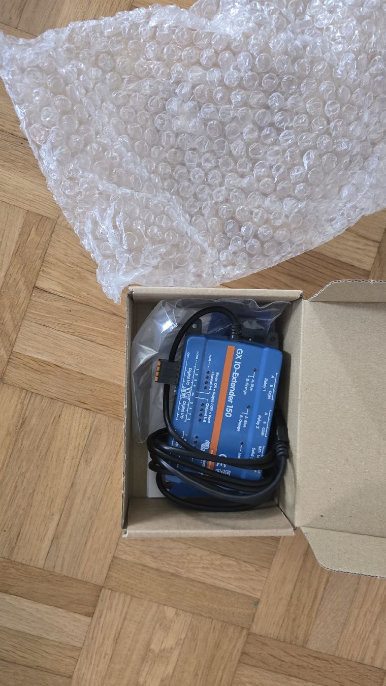Victron Dispositivi a energia solare: Victron Energy GX IO-Extender 150 – Nuovo e nell'imballaggio originale da Zürich venduto da rolf290