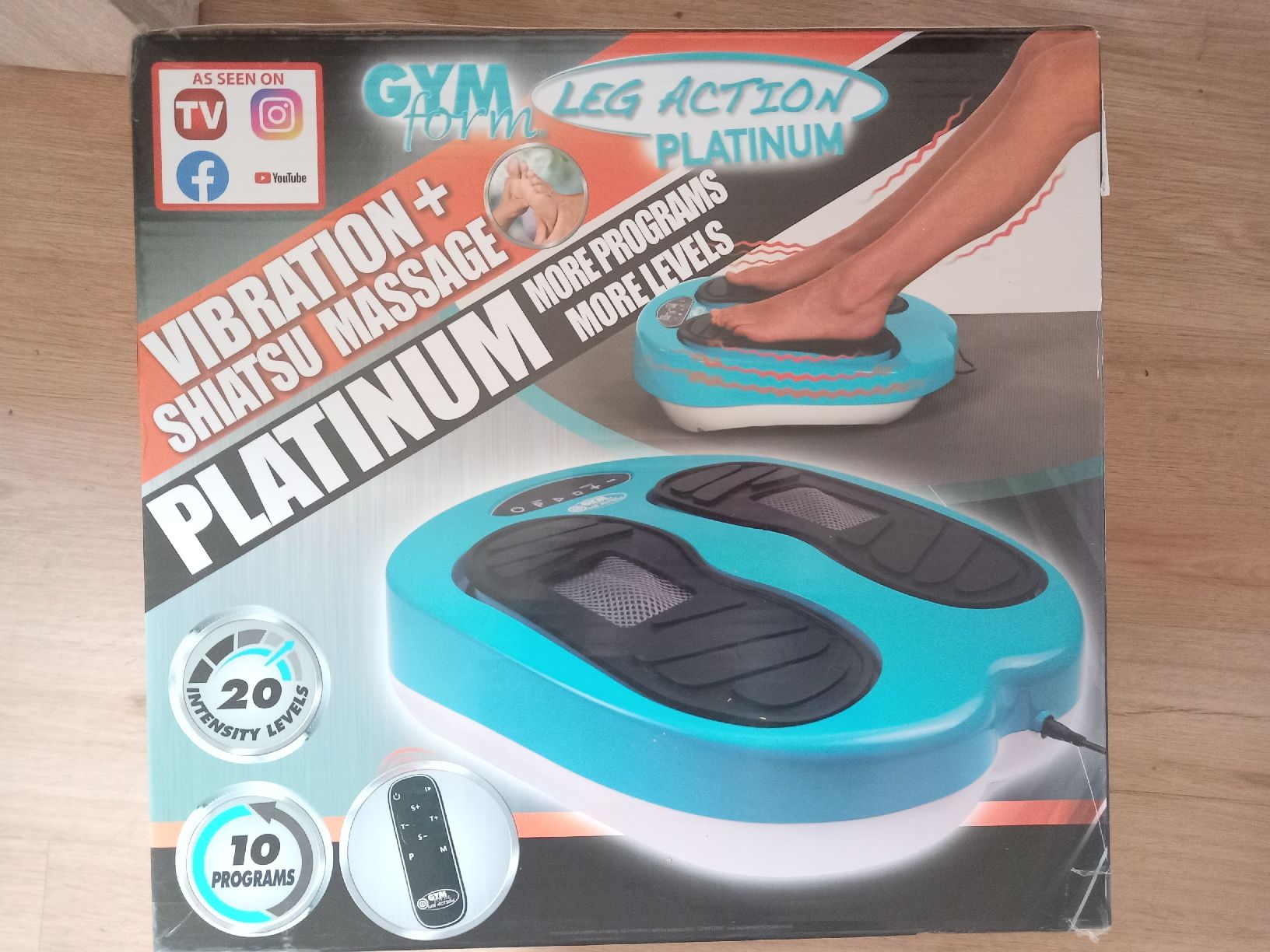 Dispositivi per massaggi: Gymform Leg Action Platinum - Top Zustand – Nuovo (secondo la descrizione) da Biberist venduto da lsr_z9lv