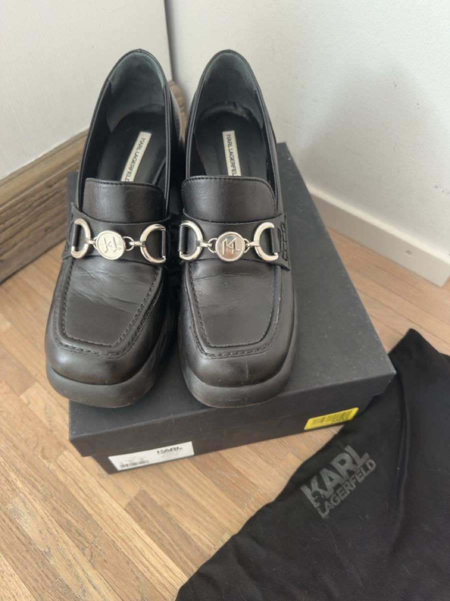 Karl Lagerfeld Scarpe da donna: Loafer Lagerfeld gr 39 – Usato da Muntelier venduto da miu77 1