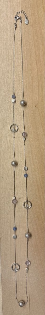 Catenine: Filigrane Halskette mit Perlen, Modeschmuck, Top Zustand – Nuovo (secondo la descrizione) da Lyss venduto da Sibella56