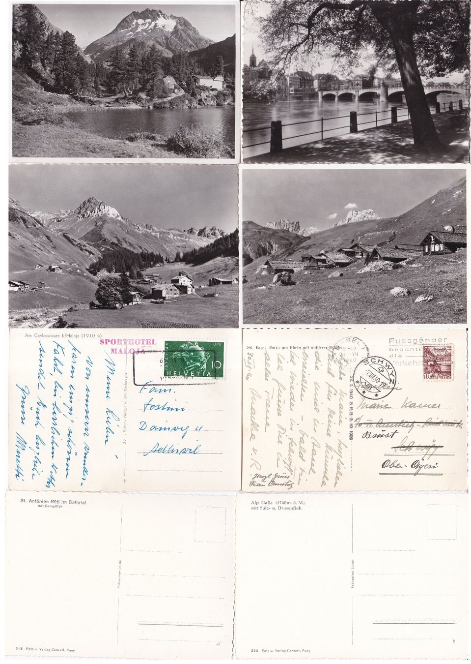 Cartes postales: 40 Stk. Alte CH Ansichtskarten, Postkarten – D'occasion à Münchwilen AG par Nesar 3