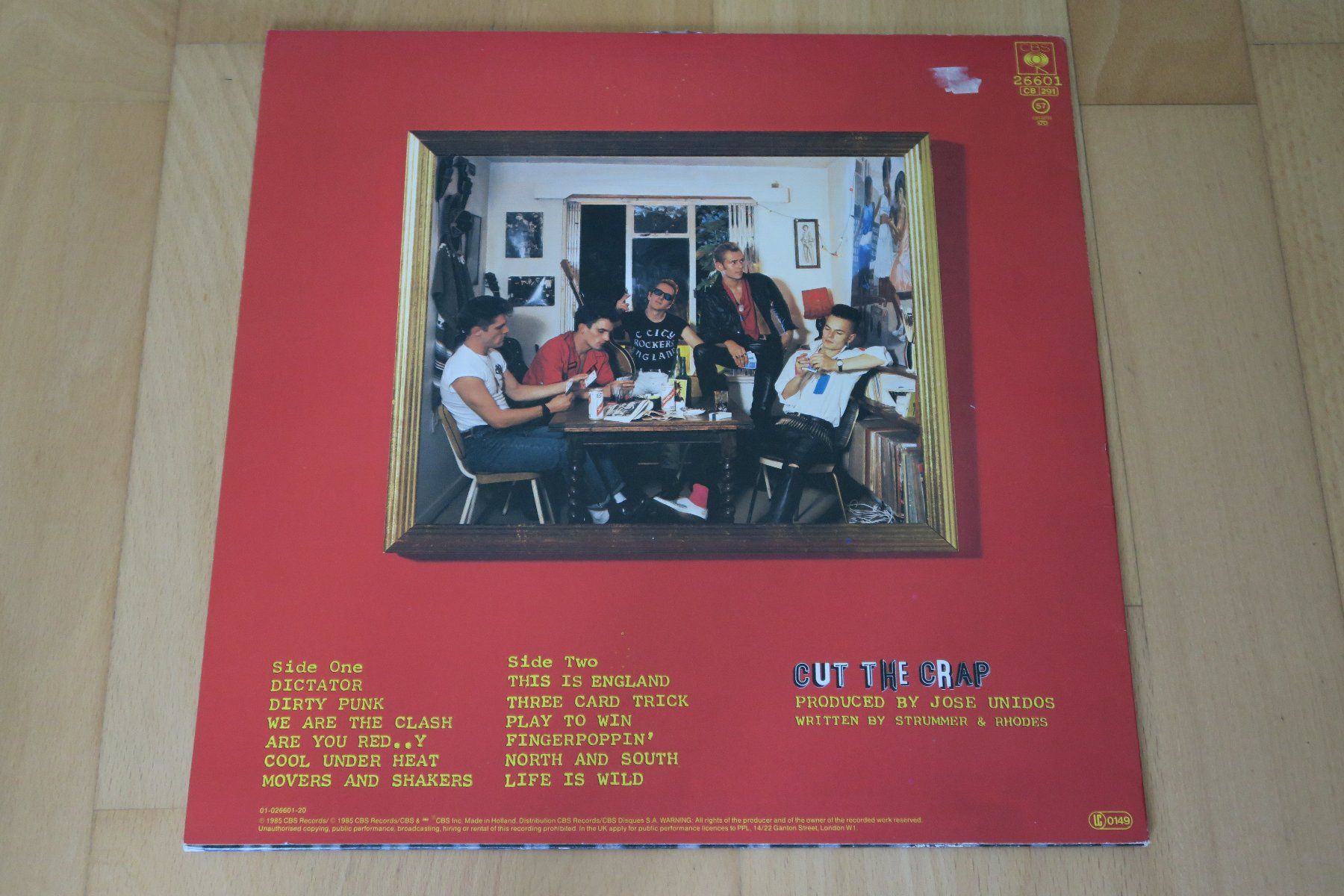 Dischi in vinile: The Clash – Cut The Crap – Usato da Thun venduto da Karibu70 1