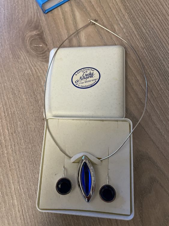 Halloween Schmuckset Damen - Kürbis Ohrringe & Halskette Für Party