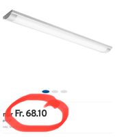 neue LED-Anbauleuchte 900mm, 4000•Kelvin, silber, 2300lm
