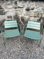 Gartenstühle Hespéride grün 2er Set guter Zustand