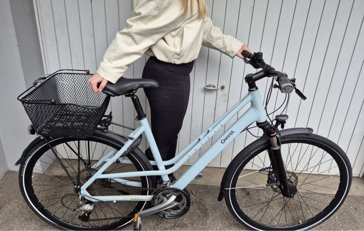 Cresta Biciclette: Cresta Alltagsvelo hellblau - Veloce Damen – Usato da Gibswil venduto da Engelsgleich 1