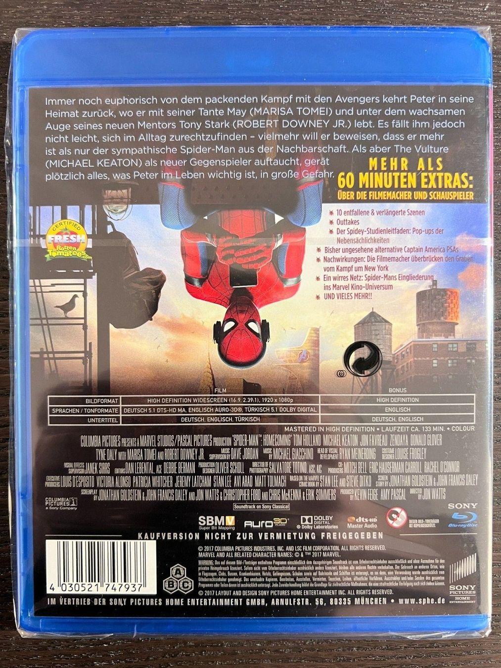 Tutti i DVDs: Spider Man - Homecoming – Nuovo e nell'imballaggio originale da Zürich venduto da Blu-ray_ZH 1