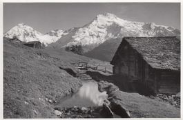 Rosswald   VS  ob Brig  mit Furggenbaum- und Wasenhorn