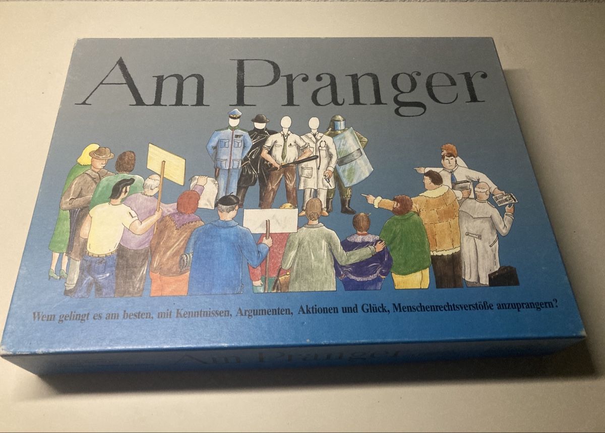 Spiele: Spiel Brettspiel Am Pranger – Gebraucht aus Ins von teamfairerdeal
