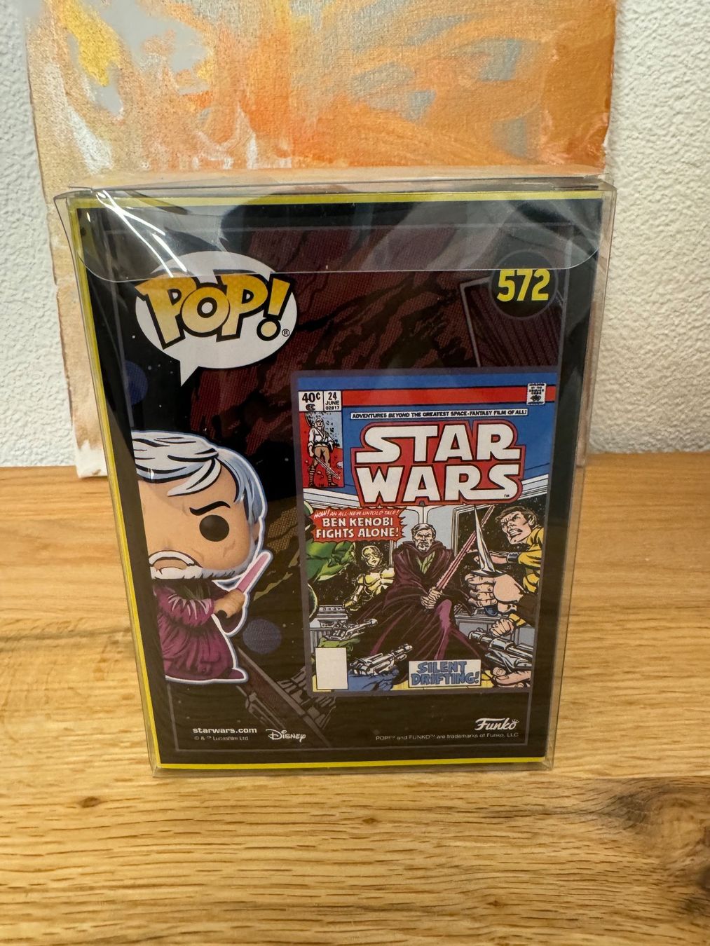 Funko Statuette: Funko Pop - Star Wars - Ben Kenobi #572 – Nuovo e nell'imballaggio originale da Oensingen venduto da CSCollectors 1