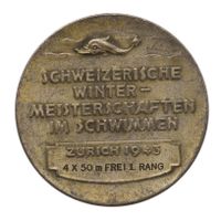 Winter-Meisterschaft 1943 Zürich Schwimm