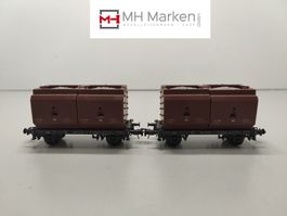 Roco 2x 4323 Kübelwagen Deutsche Bahn DC GS H0 mit OVP