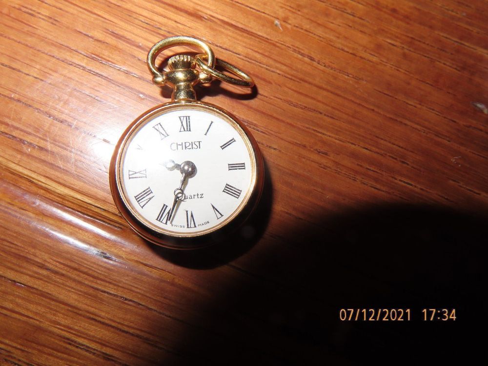 Anhaengeuhr Christ,Batt.wechseln Ø 19mm Kaufen auf Ricardo