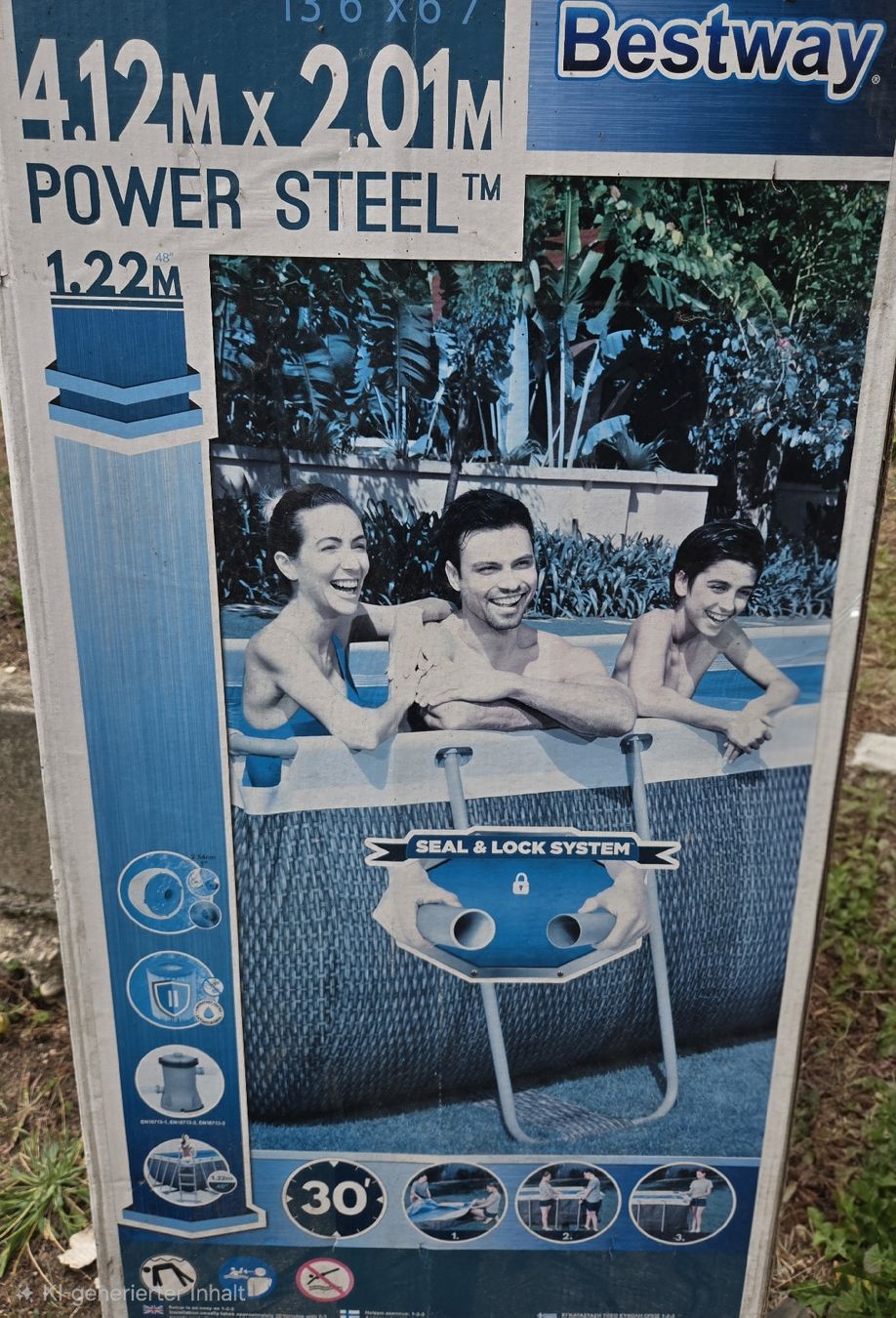Bestway Piscine: Pool mit allem Zubehör – Usato da Zwingen venduto da crazy84 1