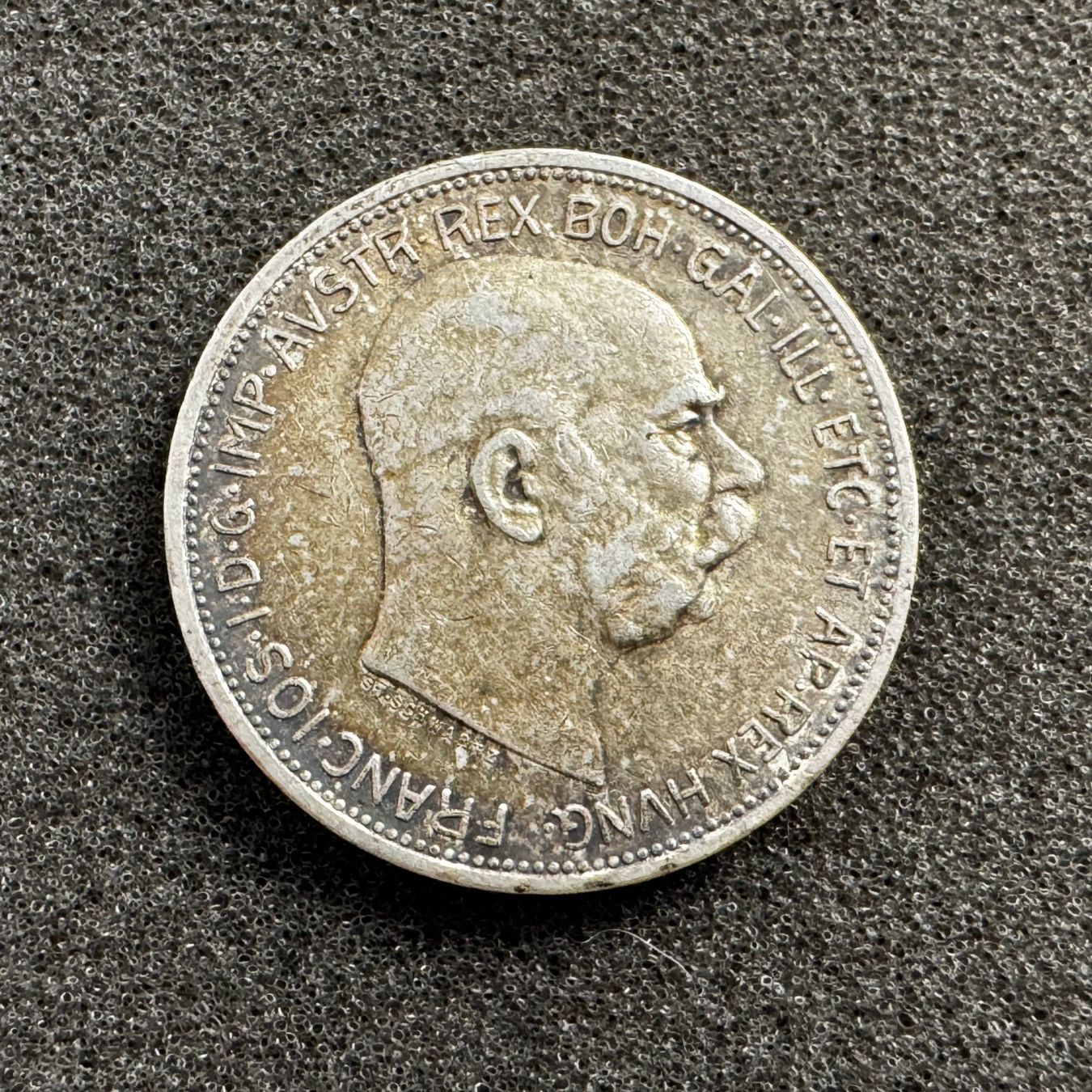 Alle Münzen: 2 Kronen Silber Österreich 1913 – Gebraucht aus Reitnau von tb-muenzen 1