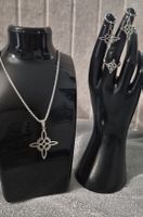 Set gioielli acciaio nodo celtico donna