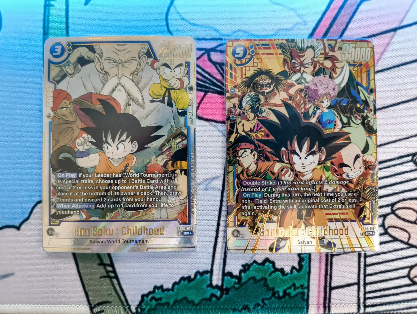 Bandai Carte collezionabili: dragon ball tcg SB01-018 & FB06-119  – Nuovo (secondo la descrizione) da Giubiasco venduto da Oni05