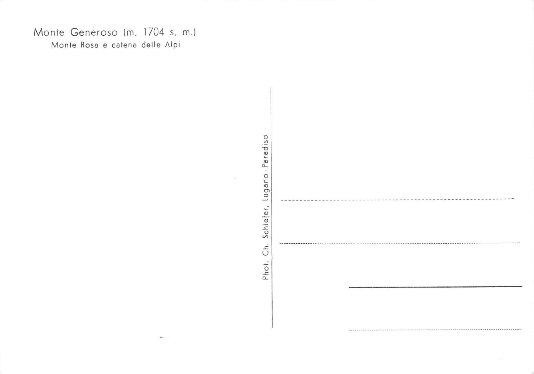 Cartoline postali: Monte Generoso Kulm Hotel G – Usato da Biasca venduto da Blenio71 1