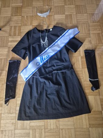 miss schweiz fasnachtskostüm :-) (kleid gr.M von h&m)