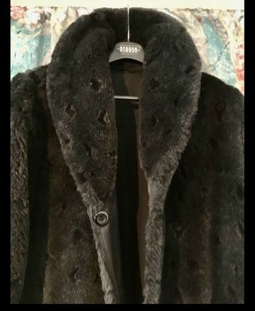 Warmer Spengler Wintermantel, Grösse 40, Schwarz wie neu!