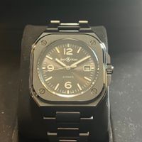 FLASH SALE Bell & Ross Black Ceramic BR05A-BL-CE/SRB