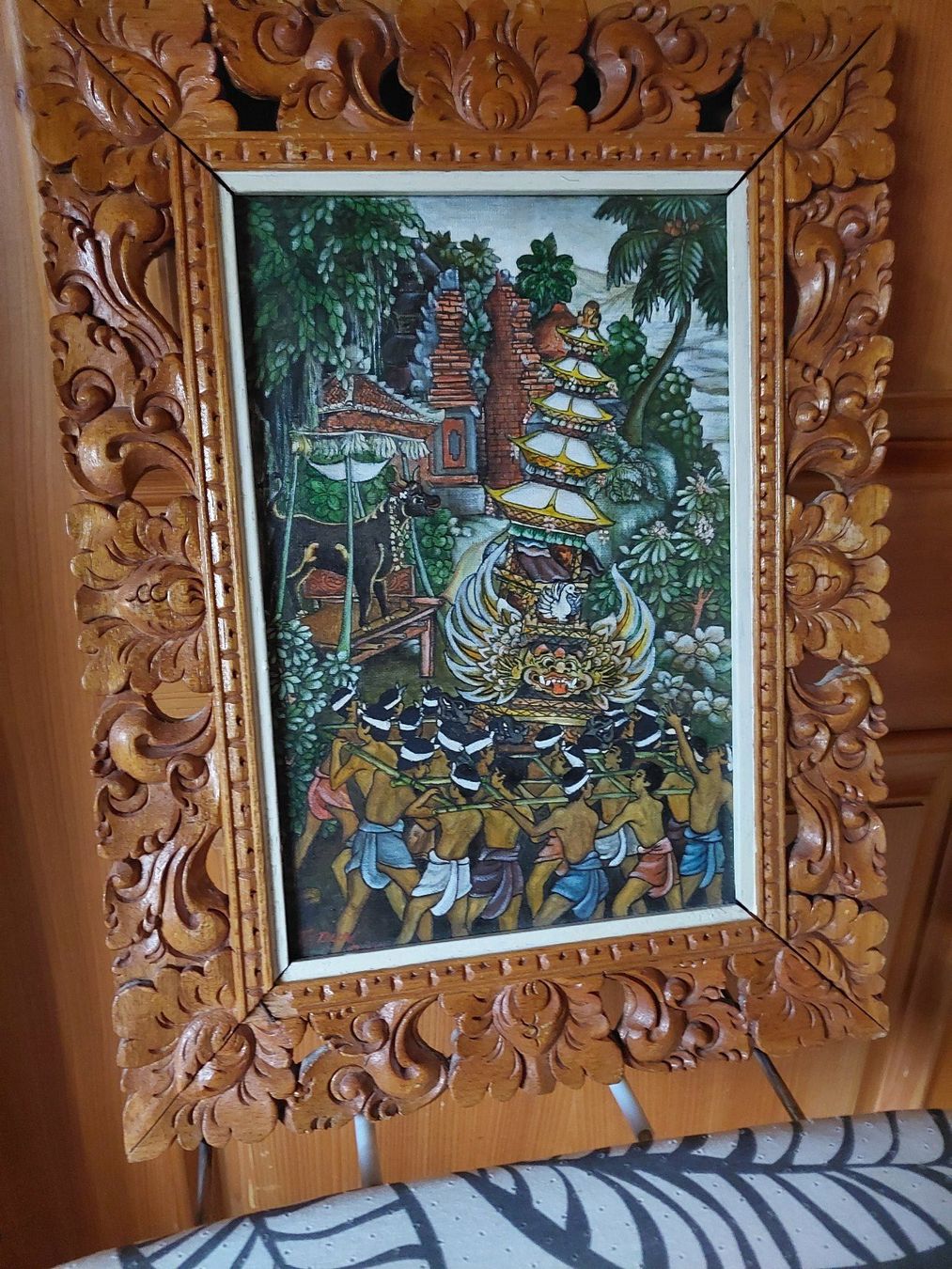 Gemälde: Bild aus Bali. Tedun Raw – Gebraucht aus Andwil TG von Wanton25 2
