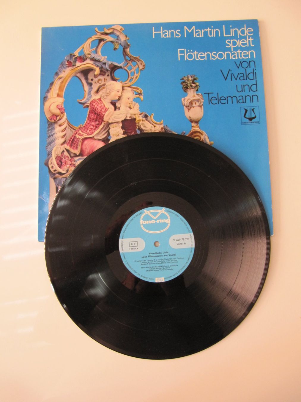 Dischi in vinile: Klassische Flötenkonzerte  Vivaldi, Bach, Telemann, #LP6.. – Usato da Basel venduto da Ruben2210 2