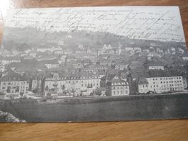 Karte Chaux de Fonds, Vue Generale, 1904, gelaufen