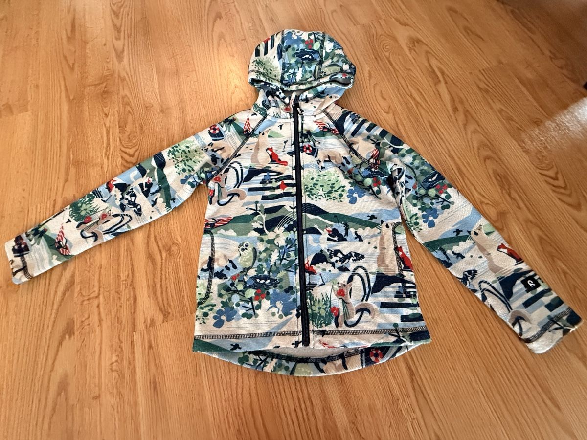 Reima Giacche: Reima Strickfleecejacke Gr. 128 – Nuovo (secondo la descrizione) da Rotkreuz venduto da ZG6343