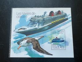 2013  Togo Queen Mary 2 Block postfrisch   (A701)