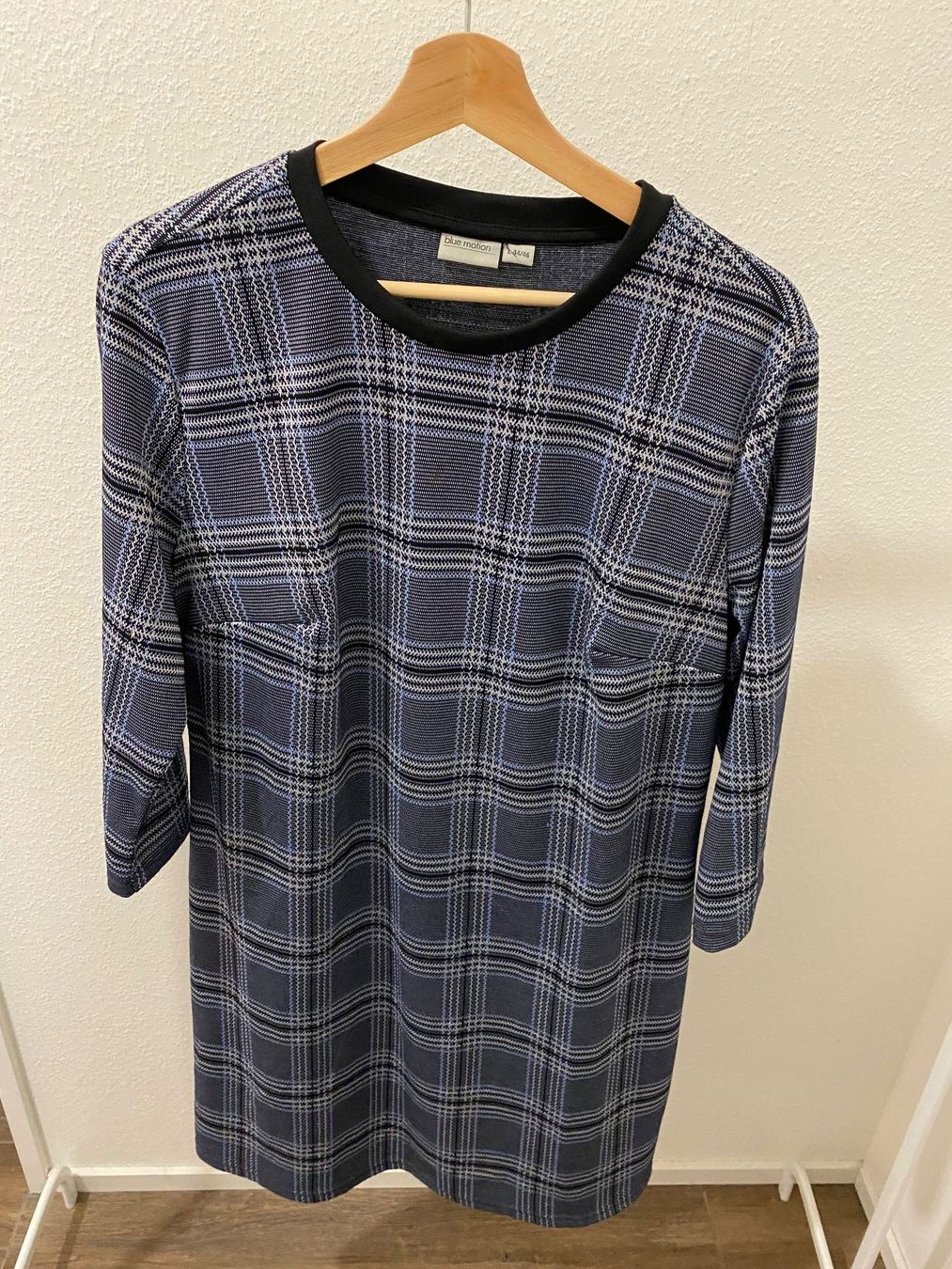 Vestiti: Blue Motion Kleid kariert blau Gr. L / 44 - 46 – Usato da Pratteln venduto da a23_j2gs 2