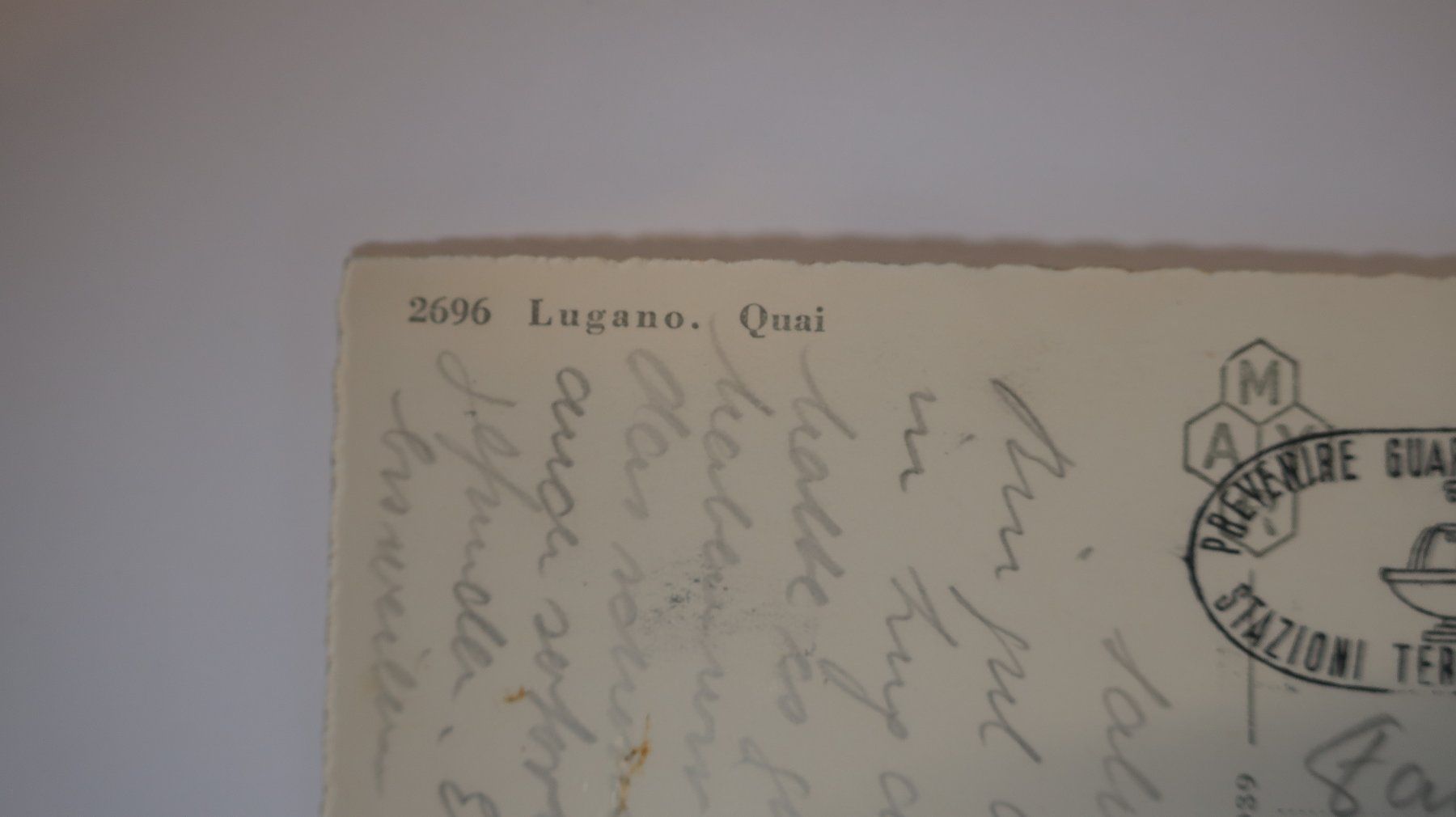 Cartes postales: Lugano Quai – D'occasion à Cormoret par Pascalll2001 4