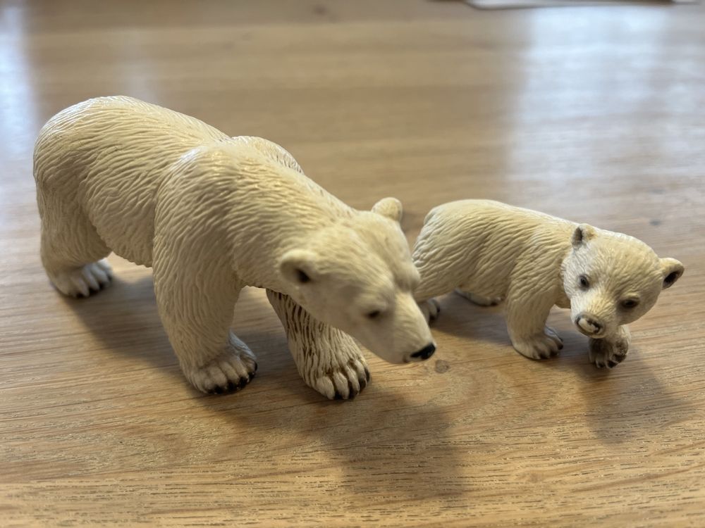 SCHLEICH Eisbärjunges – Detailgetreu Handbemalt, Perfekt Zum Spielen & Sammeln