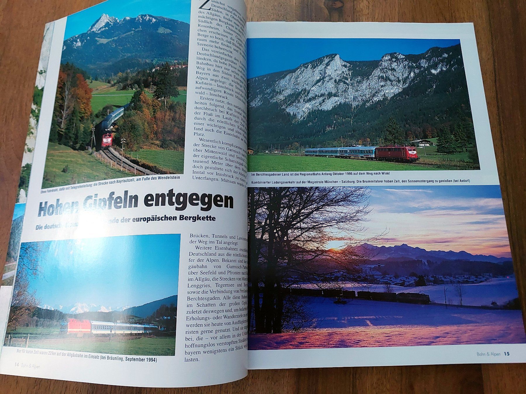 Riviste & Magazine: Bahn & Alpen - Die schönsten Alpenbahnen – Usato da Schönenwerd venduto da Steidi 3