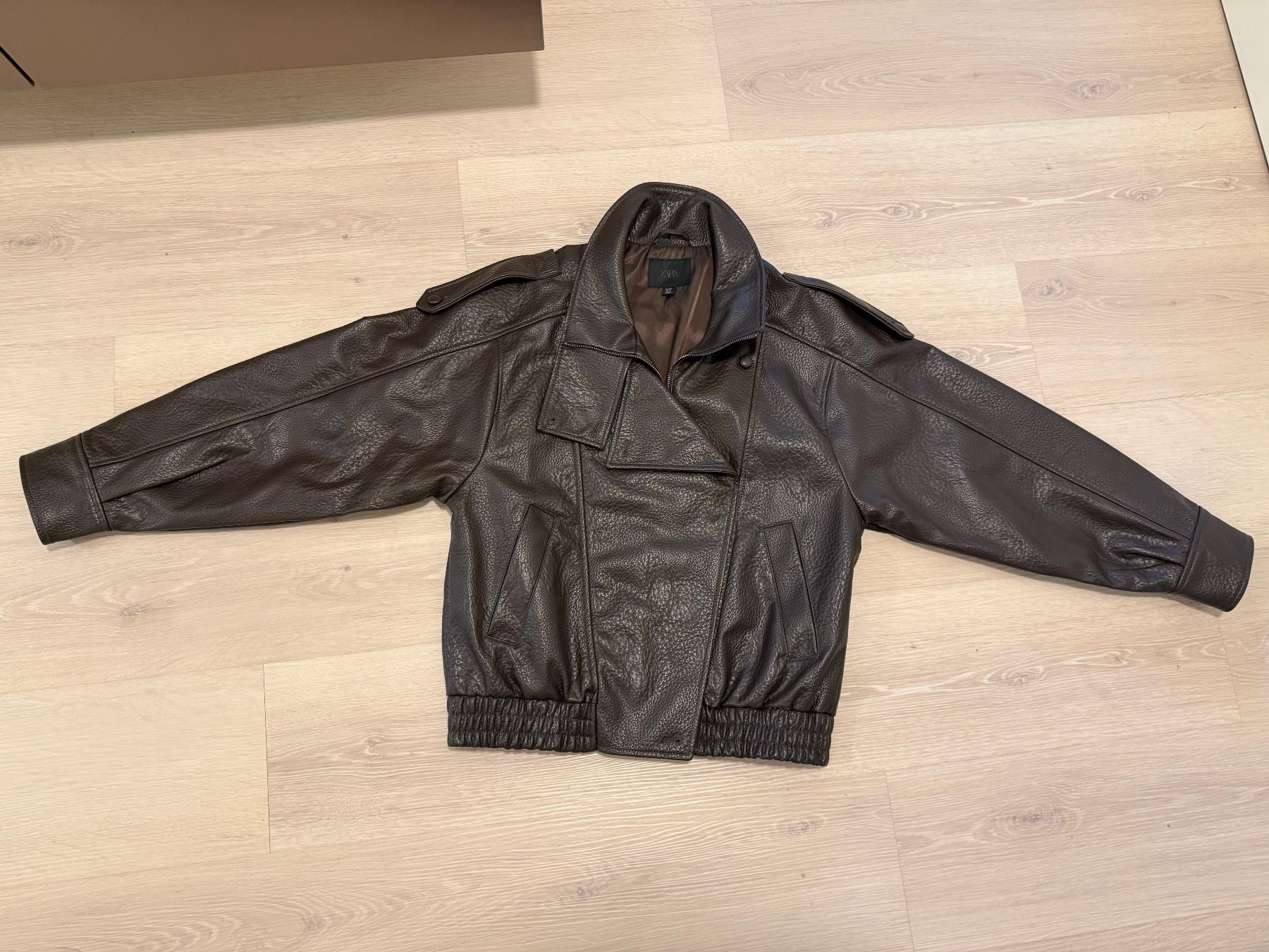 Zara Giacche: Jacke in Lederoptik in Braun, Grösse S – Nuovo (secondo la descrizione) da Gränichen venduto da chr_k565 2