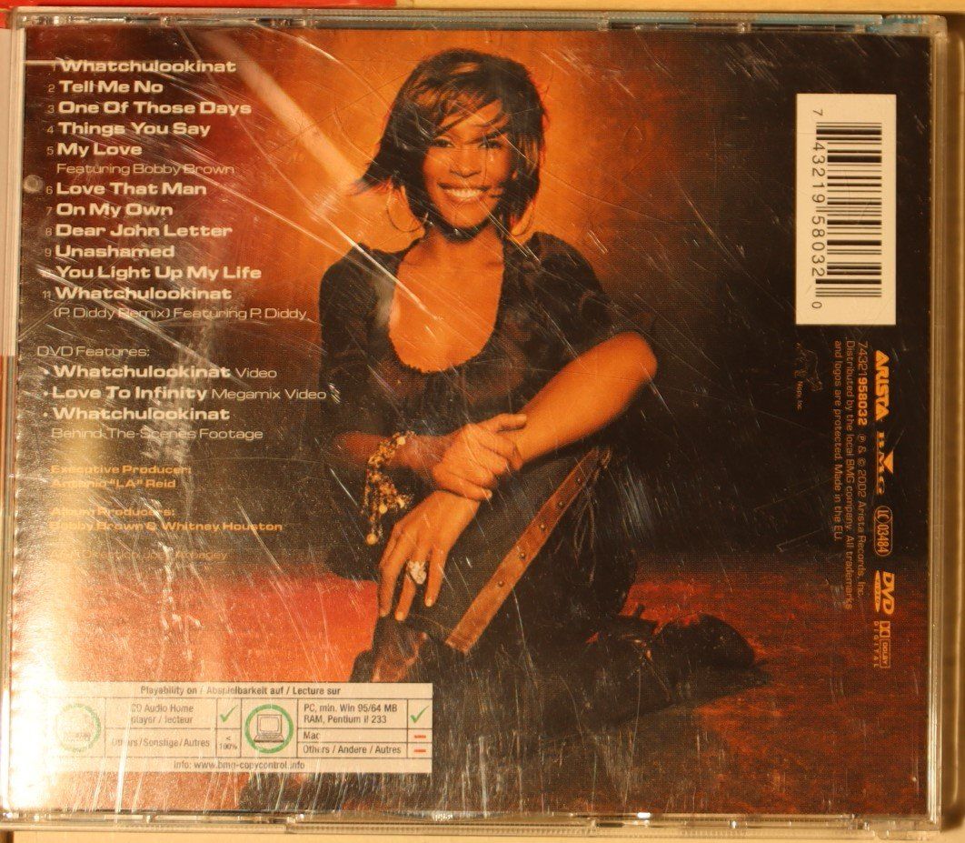 CD: Whitney Huston – Just Whitney – Usato da Luzern venduto da CONTENTI 4