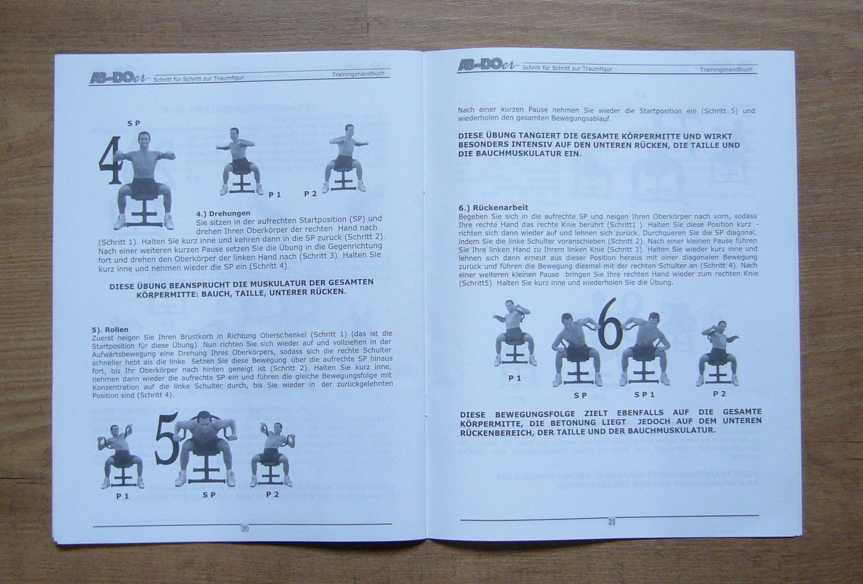 Hometrainer: AB-DOER avec manuel. Bon état. – Usato da Lamboing venduto da Qtrica 7