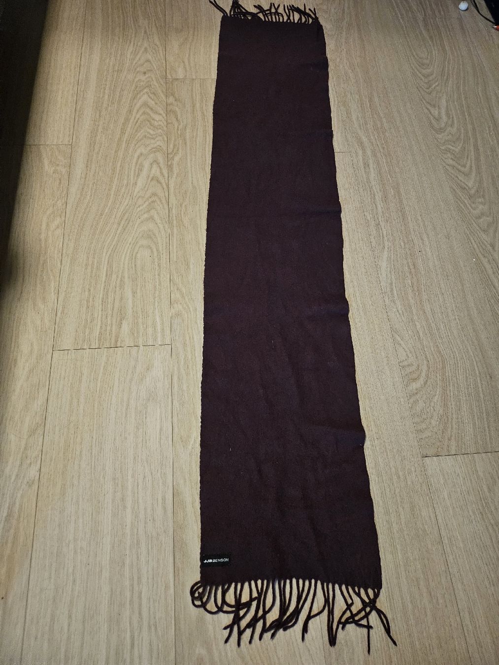 Foulard & Sciarpe: Écharpe chaude JJB Benson bordeaux – Usato da La Joux FR venduto da car_ck96