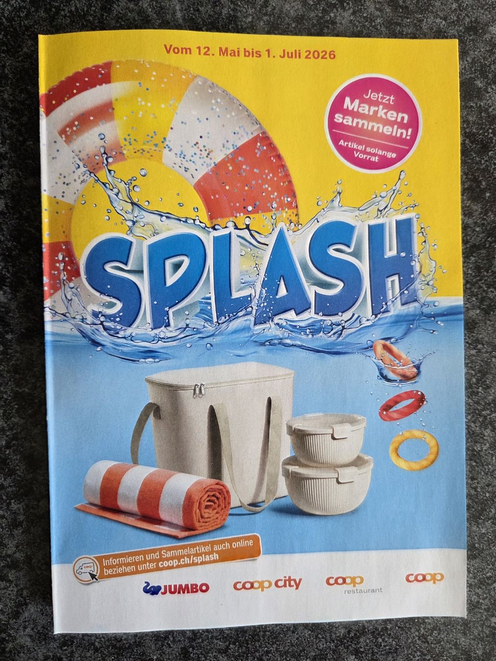 Coop Raccolte di bollini & punti: 1 volle Sammelkarte Splash  – Nuovo (secondo la descrizione) da Klosters venduto da Riva123