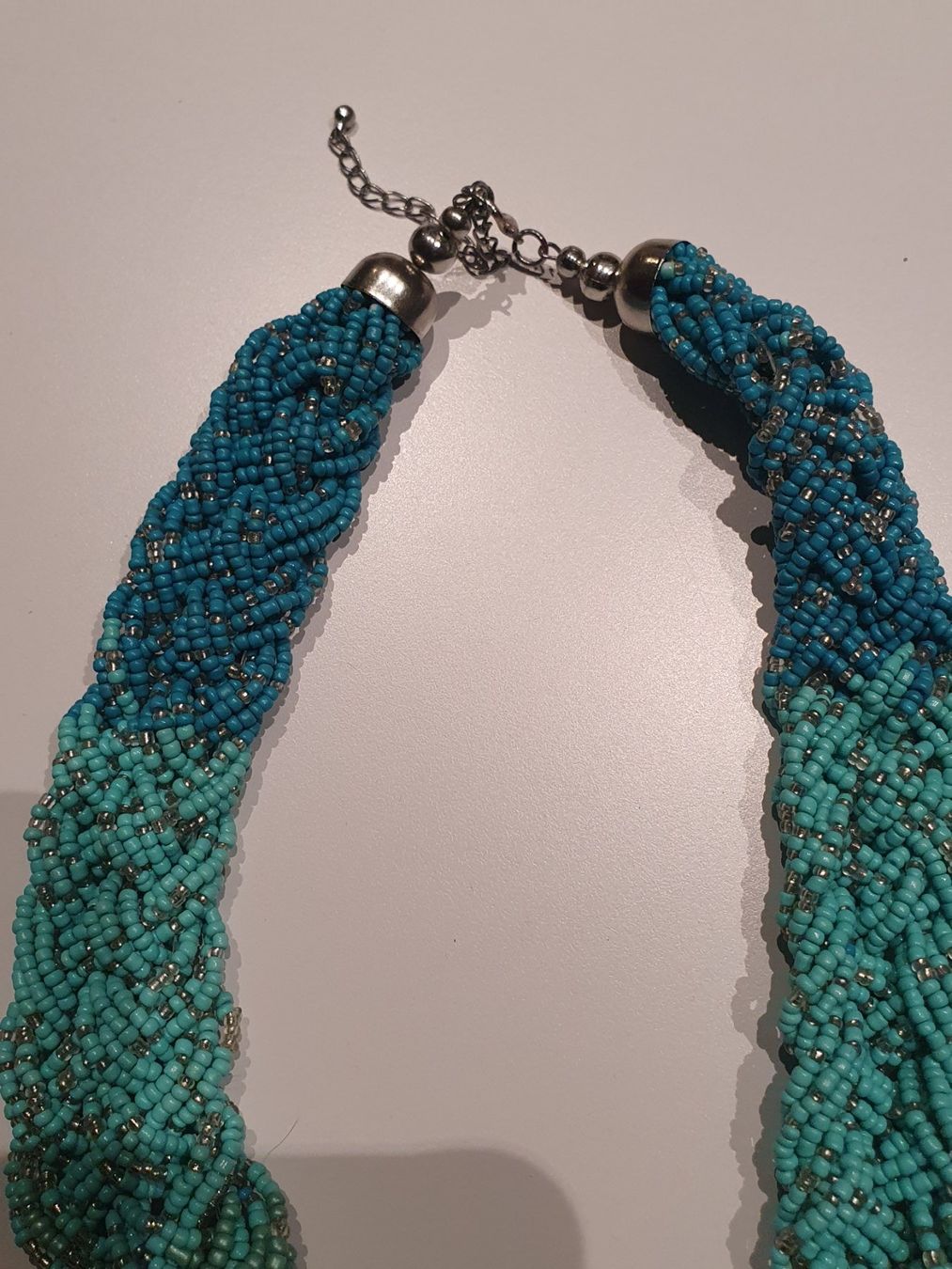 Ketten: Kette, türkis, Farbverlauf, Modeschmuck – Gebraucht aus Heinrichswil von sabi2809 3