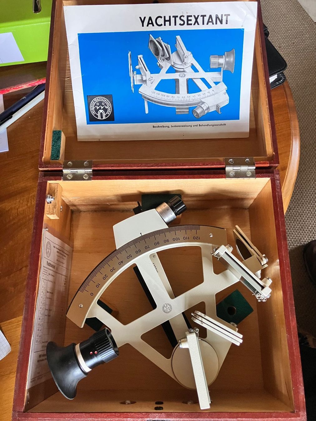 Navigatori: Freiberger Yachtsextant – Usato da Biezwil venduto da Feldlerche