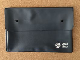 VW 1200 1500 Bordmappe Bordbuch Mappe Hülle Käfer Typ 3