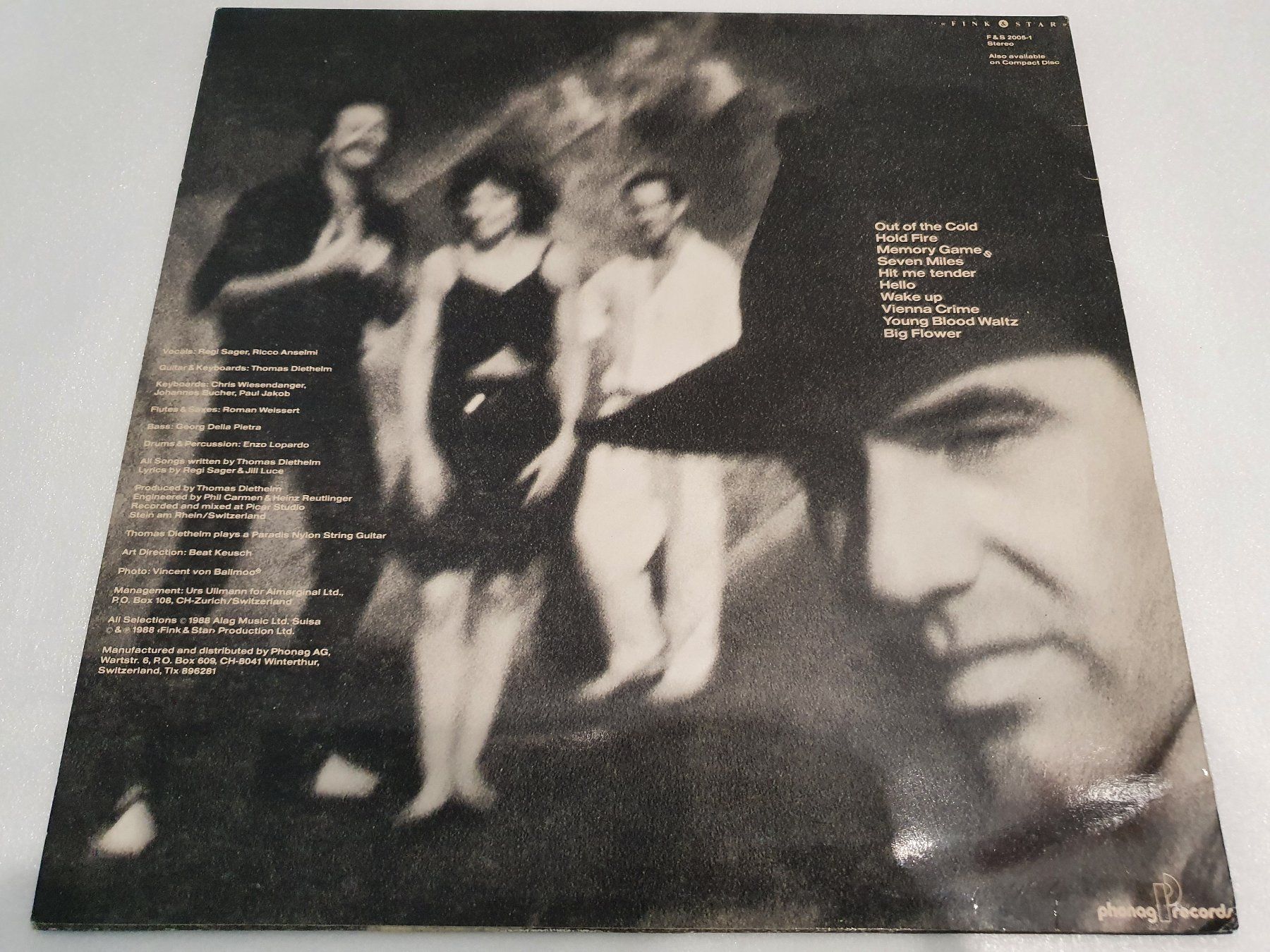 Dischi in vinile: Thomas Diethelm Band – Memory Games – Usato da Uster venduto da Vinyl-Leidenschaft 1