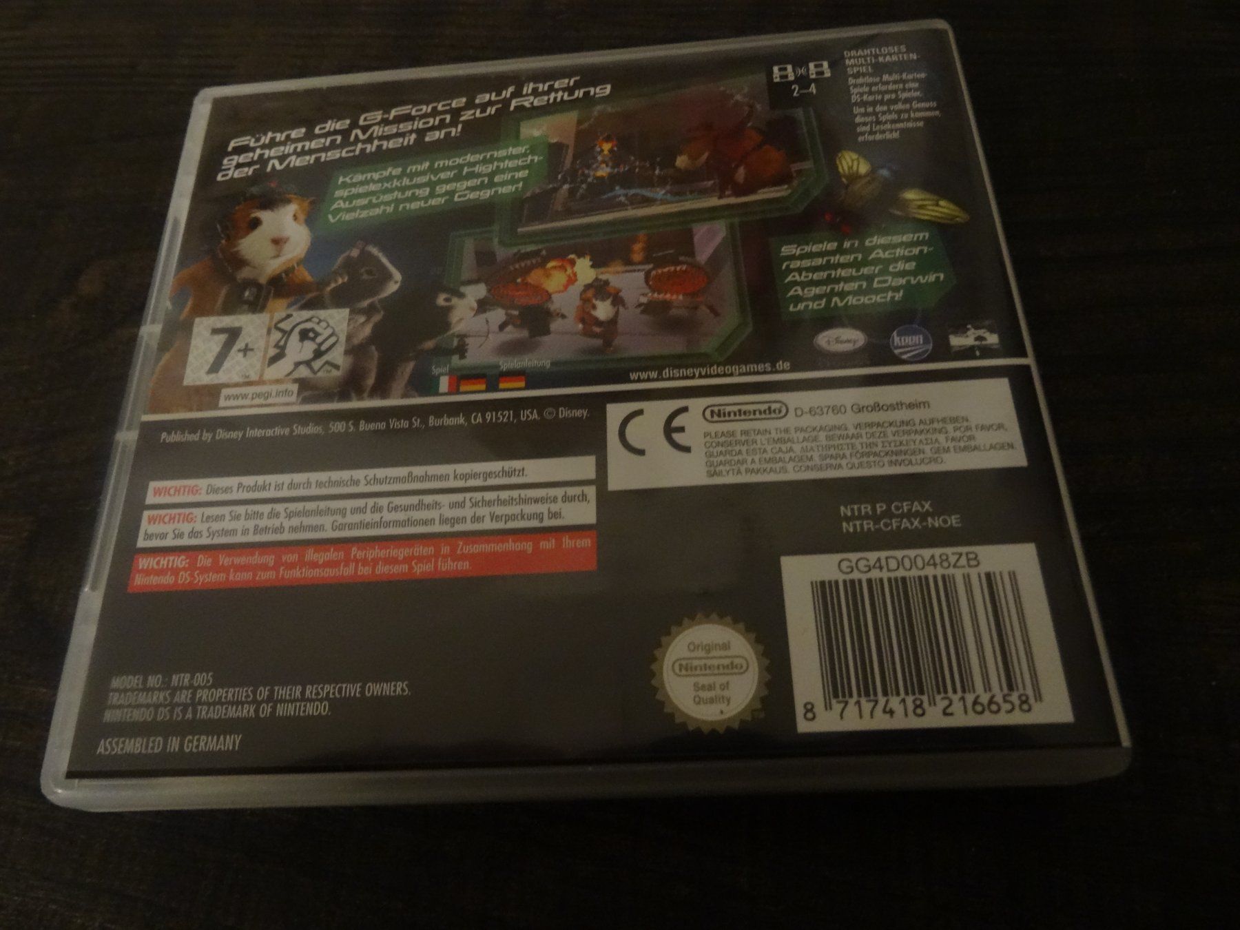 Nintendo Giochi: G-Force - Agenten mit Biss DS – Usato da Olten venduto da Disc-Ausverkauf 2