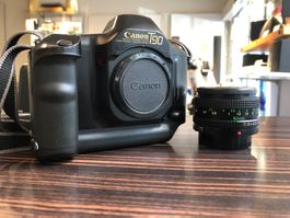 Canon T90 mit Canon FD 50mm 1.8