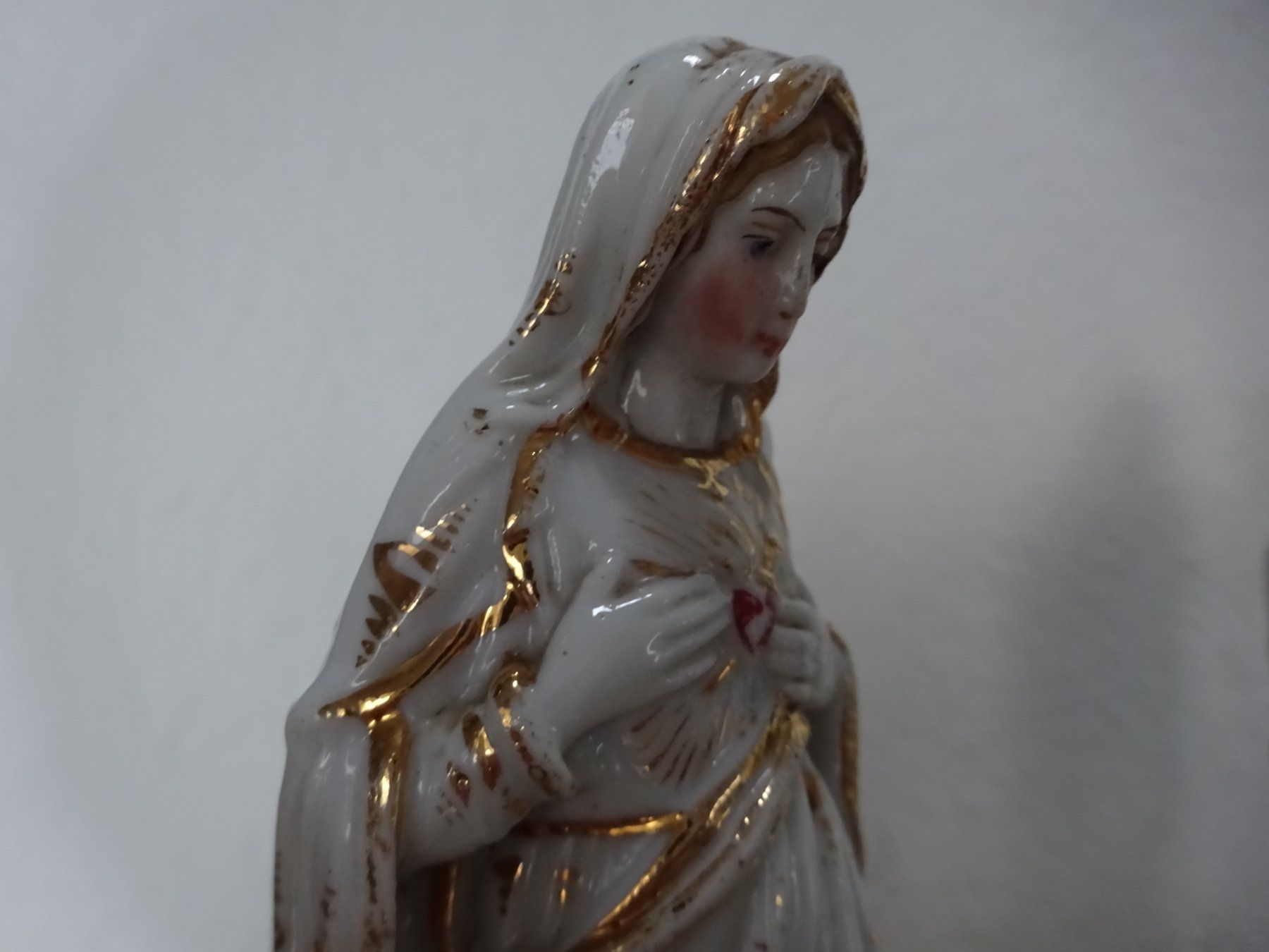Statuette: Antike Herzmarie + Herzjesu  /  Einsiedeln – Usato da Oetwil am See venduto da Senegal 4