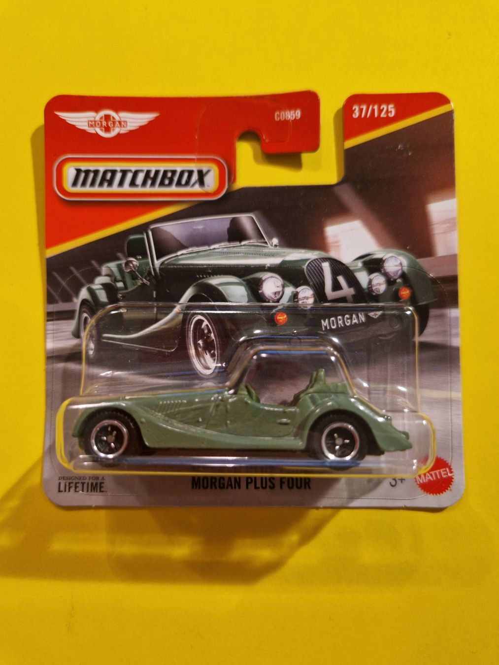 Matchbox Voitures modèles: Matchbox MORGAN PLUS FOUR – Neuf avec emballage d'origine à Oftringen par Rotor 1