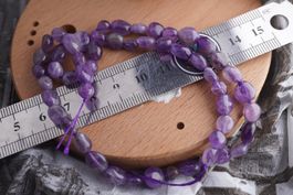 Amethyst Nugget    Strang   –Edelsteinstube Rausverkauf