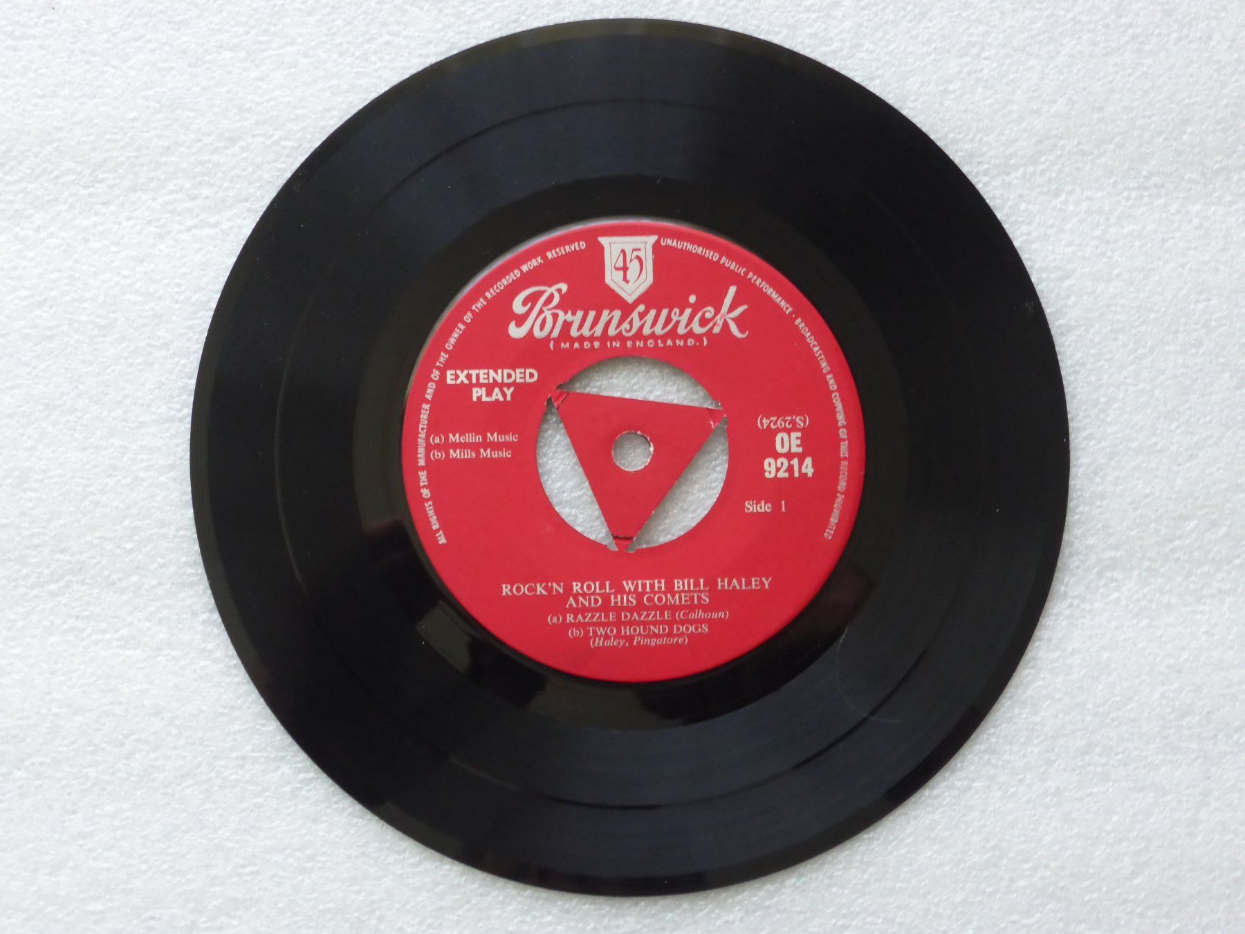 Schallplatten: Vinyl Single   EP  BILL HALEY and HIS COMETS – Gebraucht aus Küssnacht am Rigi von Mondkinder 1