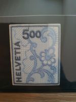 Originale Schweizer Briefmarke 500 Rappen Helvetia Top!